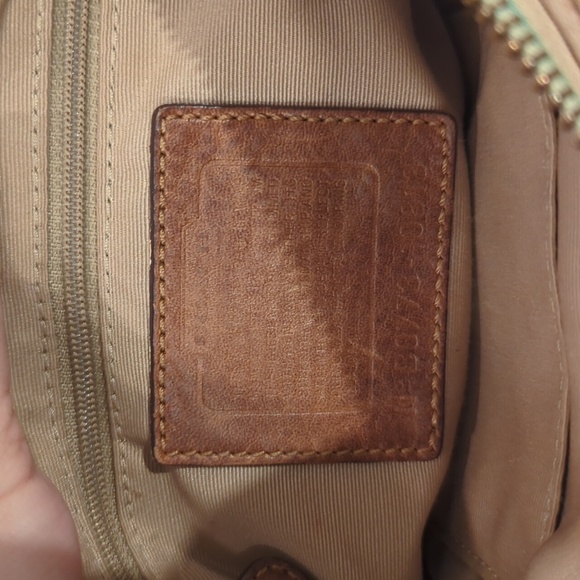 Vintage Coach Patchwork Leather Purse Y2K - Picture 12 of 16